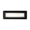 צמוד קיר שחור LOTUS-L 3W IP65 3CCT