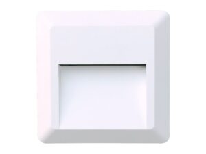 צמוד קיר לבן LOTUS-S 2W IP65 3CCT