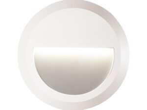 צמוד קיר לבן LOTUS-R 2W IP65 3CCT