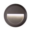 צמוד קיר אפור LOTUS-R 2W IP65 3CCT