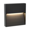 צמוד קיר אפור LOTUS-SB 6W IP65 3CCT