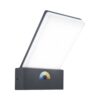 צמוד קיר אפור כהה PANO LUTEC 16W IP54 3CCT