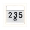 צמוד קיר אפור כהה ALICE PIR LUTEC 13W IP44 כולל חיישן תנועה אור חם