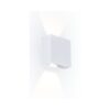 צמוד קיר לבן GEMINI-BEAM UP&DOWN LUTEC 10W IP54 אור חם