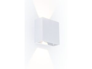 צמוד קיר לבן GEMINI-BEAM UP&DOWN LUTEC 10W IP54 אור חם