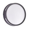 צמוד קיר שחור ROLA LUTEC 11.6W IP54 אור חם