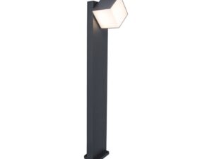 בולרד אפור כהה CUBA LUTEC 12W IP54 750mm אור חם