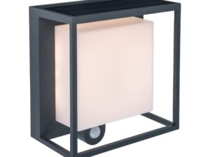 צמוד קיר/חומה סולארי CURTIS LUTEC 3W IP54 אור חם