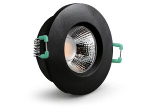 שקוע תקרה שחור ELFIN SYLVANIA 6W IP65 3CCT