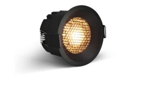 שקוע תקרה שחור HONEY 5W 50mm אור חם