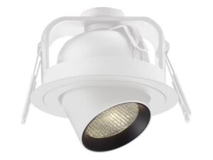 שקוע תקרה לבן FLAME 6W 75mm אור חם