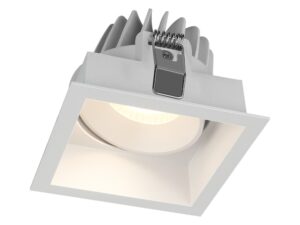 שקוע תקרה מתכוונן לבן PORT 10W אור חם