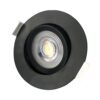 שקוע תקרה שחור LICHI 7W 75mm 3CCT