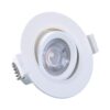 שקוע תקרה לבן LICHI 12W 90mm אור חם