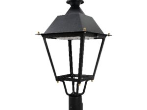 תאורת רחוב שחורה LION 60W IP66 אור ניטרלי