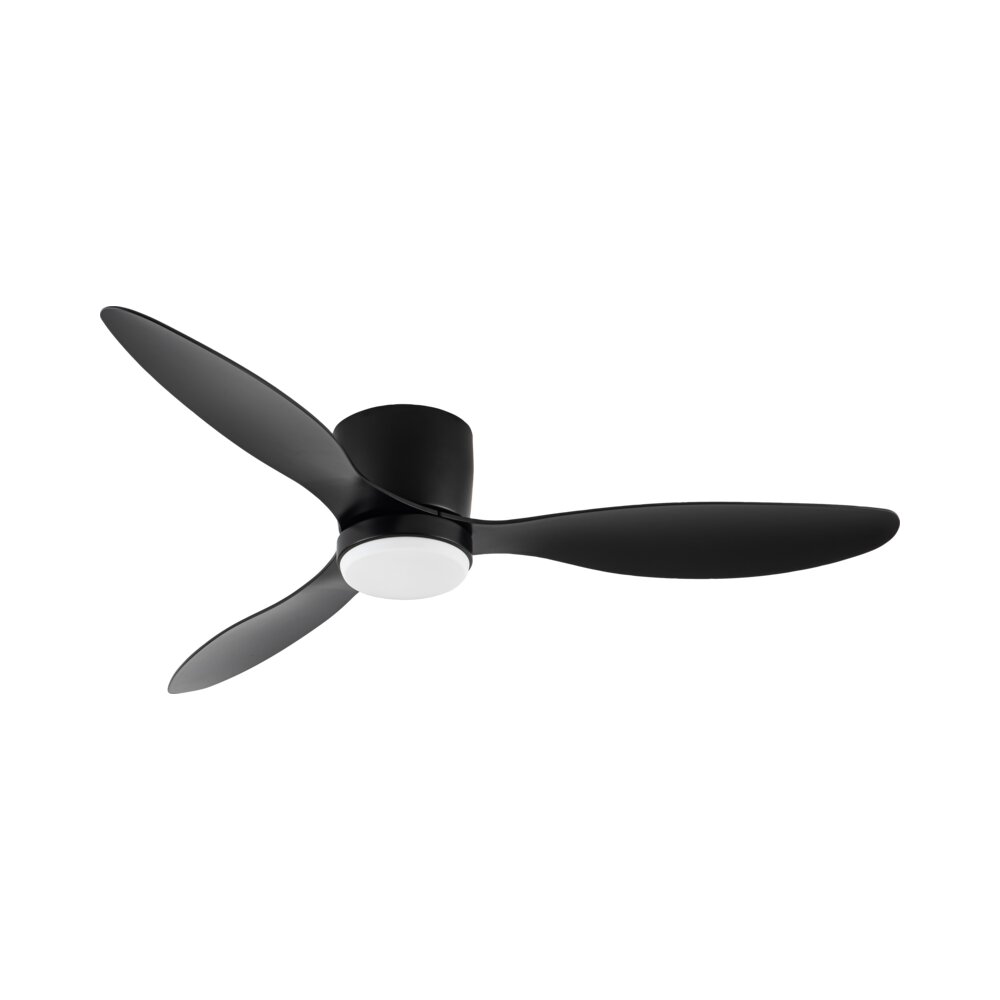 מאוורר תקרה חכם שחור ROME 52'' SMART