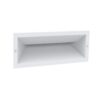 שקוע חומה לבן WALL SMALL-V 6W IP65 אור חם