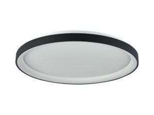 צמוד תקרה שחור RING-S 48W 58CM 3CCT