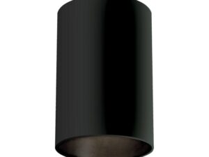 צמוד תקרה צילינדר שחור ROMI 24W אור חם