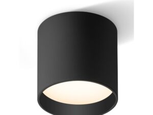 צמוד תקרה צילינדר שחור EMMA 8W 3CCT