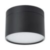 צמוד תקרה צילינדר שחור TOPAZ 15W 3CCT