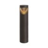 בולרד שחור TITAN 12W 1000mm IP66 אור חם