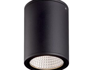 צילינדר שחור TOP 12W IP65 אור ניטרלי