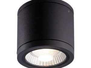 צילינדר שחור TOP 22W IP65 אור חם