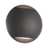 צמוד קיר אפור ORI UP&DOWN 5W IP65 אור חם