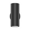 צמוד קיר שחור PATIO UP&DOWN 27W 60° IP65 אור ניטרלי