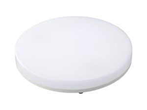 צמוד קיר/תקרה דו תכליתי לבן ICE 18W IP54 אור קר