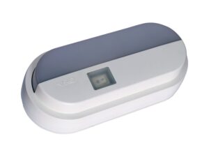 צמוד קיר/תקרה לבן  12W IP65 +מפסק MAGNUM אור חם