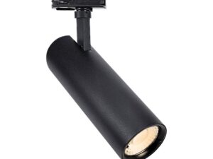 ספוט שחור לפס צבירה חד פאזי DEKEL 35W אור ניטרלי