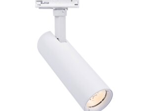 ספוט לבן לפס צבירה חד פאזי DEKEL 20W אור חם