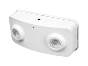 תאורת חירום חד תכליתי על הטיח לבן METEOR 2X3W IP65