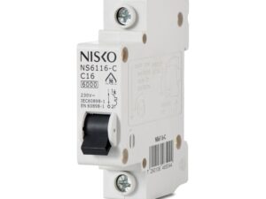 מפסק אוטומטי זעיר ביתי 6KA אופיין C חד פאזי NS6106-C 1P 6A