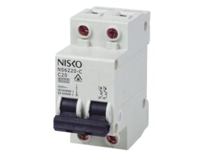 מפסק אוטומטי זעיר ביתי 6KA אופיין C דו פאזי NS6216-C 2P 16A