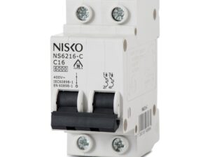 מפסק אוטומטי זעיר ביתי 6KA אופיין C דו פאזי NS6225-C 2P 25A