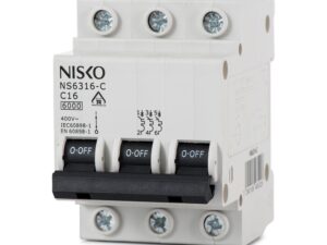 מפסק אוטומטי זעיר ביתי 6KA אופיין C תלת פאזי NS6325-C 3P 25A
