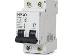 מפסק אוטומטי זעיר ביתי 6KA אופיין NS6020-C 1P+N 20A-C
