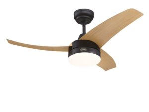 מאוורר תקרה Longwood 42" DC שחור+עץ