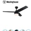 מאוורר תקרה 42″ Westinghouse TALIA DC שחור עם שלט ותאורה